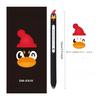 12Pcs Cute Cartoon Penguin Ballpoint Pen 0.5mm Quick Drying Black Gel Pen Creative Writing Pen Student School Office Supplies