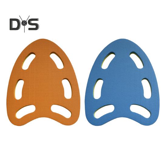 Kids Swimming Kickboard Swim Training Aid Pool Floating Board with 6 Handrail Holes Safety Swim Board for Beginners