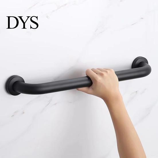Toilet Handrail 1 Set Shower Space Saving Strong Load-bearing Anti Slip Rustproof Good Grip Towel Rack Stainless Steel Handicap Elderly Senior Assist