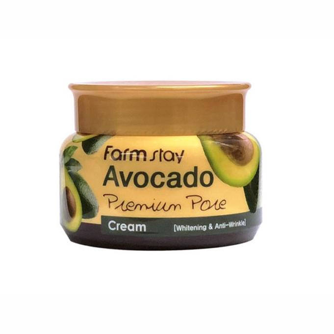

Farmstay Avocado Premium Pore Cream (100 г 3,52 унции) Отбеливающий, против морщин