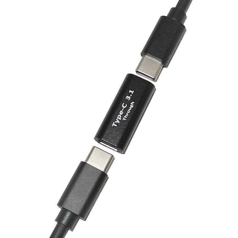USB-C samice na samici Adaptér USB-C 3.1 Spojka Pro Propojení Dva Typ C Kabelů Pro Telefon Tablet A Prodlužovací Konektor