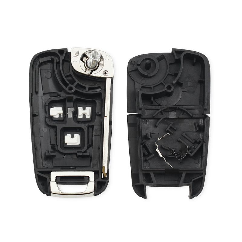 KEYYOU Modified Flip Folding Remote Key Shell For Chevrolet Cruze Aveo 2/3 Buttons Blank Case Fob Car-Styling Left / Right Blade