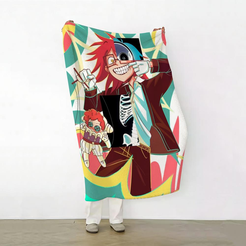 

comics R Ranfren Throw Soft Warm Flannel Fleece Throw Blanket for Sofa Bed Travel Home 75cmx90cm