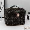 Chic Xiaoxiang Portable Large-Capacity Cosmetic Bag for Travel - Stylish Toiletry Organizer