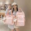 Japanese schoolbag ins niche new high-value fresh and sweet star backpack for junior high school students