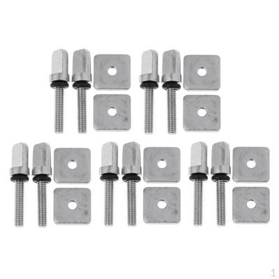 10 Sets Stainless Screw For Longboard Board Mount Hardware