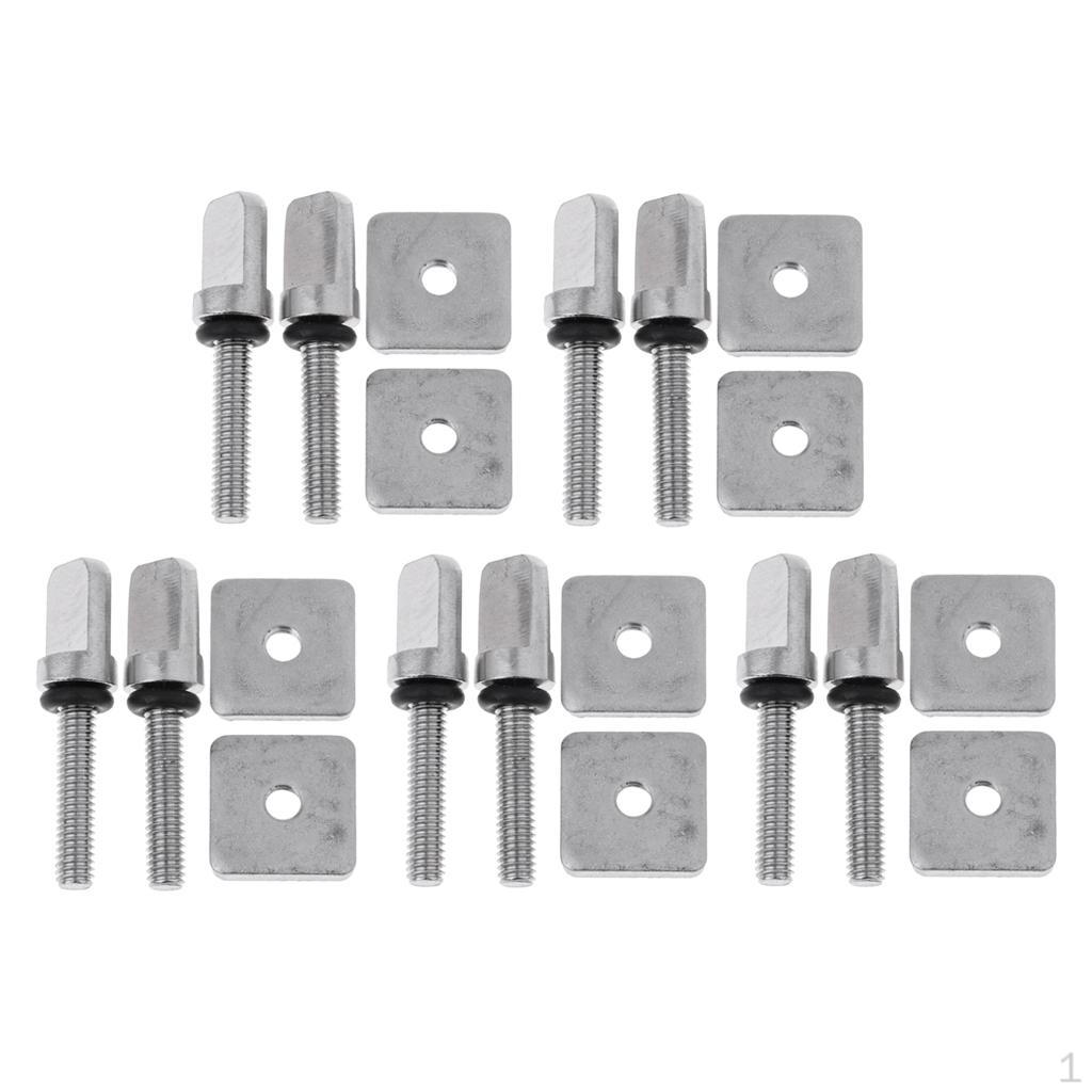 

10 Sets Stainless Screw For Longboard Board Mount Hardware
