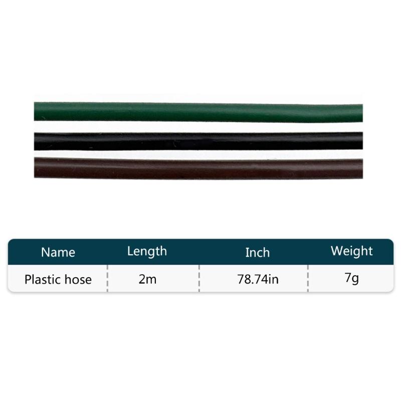 Karpfenfischen Hülse Anti-Verhedderungs-Schläuche Bissfest Karpfenfischen Gummirohr Outdoor Angelzubehör Werkzeuge