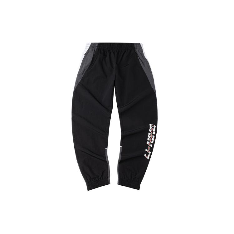 Li Ning Sportmode Kollektion Sporthose Herren Schwarz Mittel AYKQ395-2
