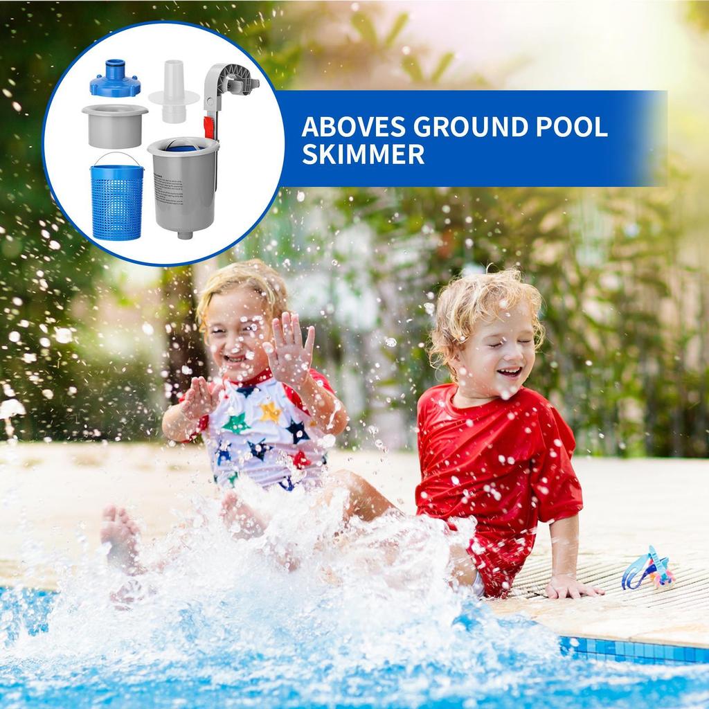 Floating Skimmer For Pool Wall Mounted Floating Automatic Auto Ground Pool Skimmer Accessories Replacement Parts For Daily