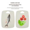 Three-in-One Antibacterial Baby Food and Fruit Cutting Board Set - Mold-Proof, PP Plastic, Three-Piece Household & Dormitory Chopping Boards.