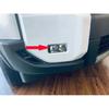 For Toyota Prado LC250 2024 2025 ABS Chrome Front Fog Light Lamp Cover Trim Molding Bezel Garnish