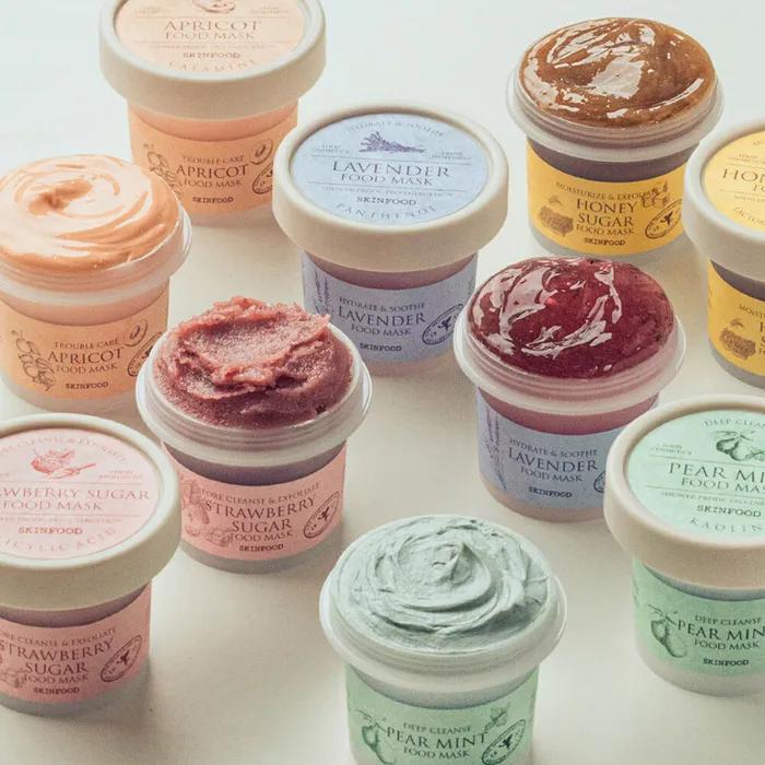 [Exclusive Brush Included] Strawberry Sugar Food Mask