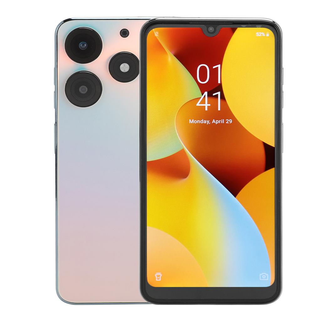 3G Unlocked Smartphone 6.3 Inch HD Screen 4GB RAM 64GB ROM 5MP Front 13MP Rear Camera 10 Core CPU Ultra Slim Cell Phone