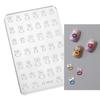Flower Nail Art Silicone Mold 3D Butterfly Embossing Gel Print Stencil Nail Carving Template Tool for DIY Nail Art Decors