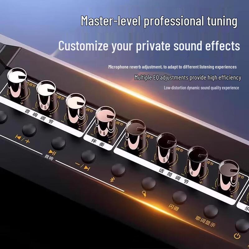 KINYO G1 Portable Outdoor Karaoke Bluetooth Speaker CN plug (adapter included)