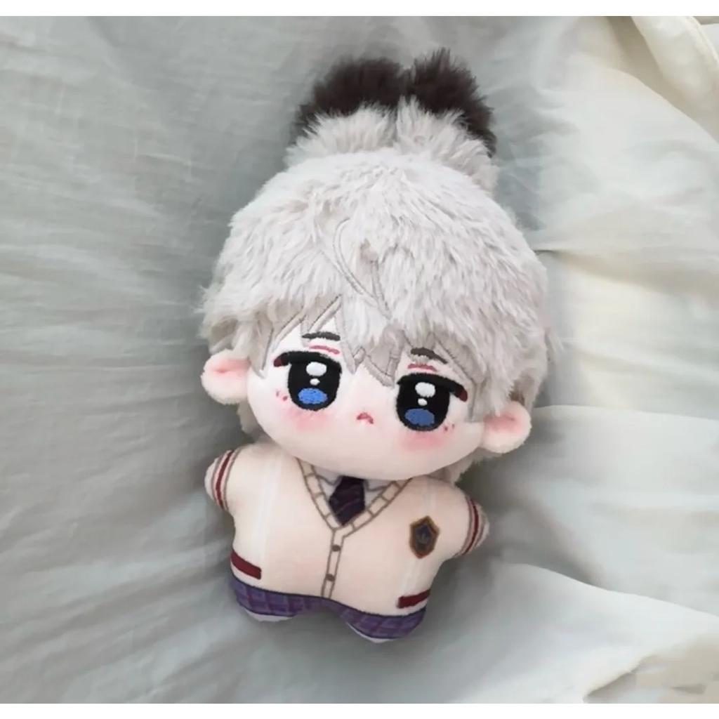 10cm Mini Love and Deepspace Bunny Ears Dress Up Xavier Shen XingHui Idol Cotton Doll Anime Plush Star Dolls Stuffed Figure Toys