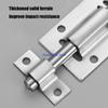 31GJ 6Pcs Slide Bolt Latches Thickened Stainless Steel Slide Lock Toilet Door Lock