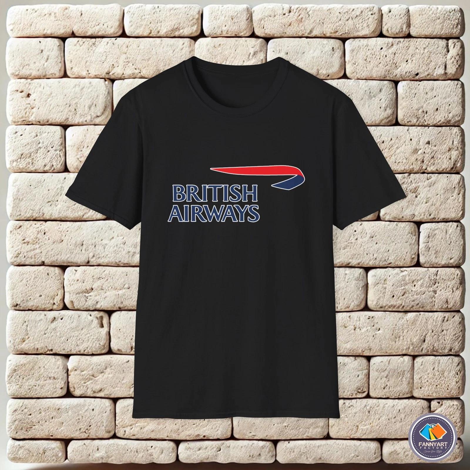 British Airways Logo Unisex T-Shirt L