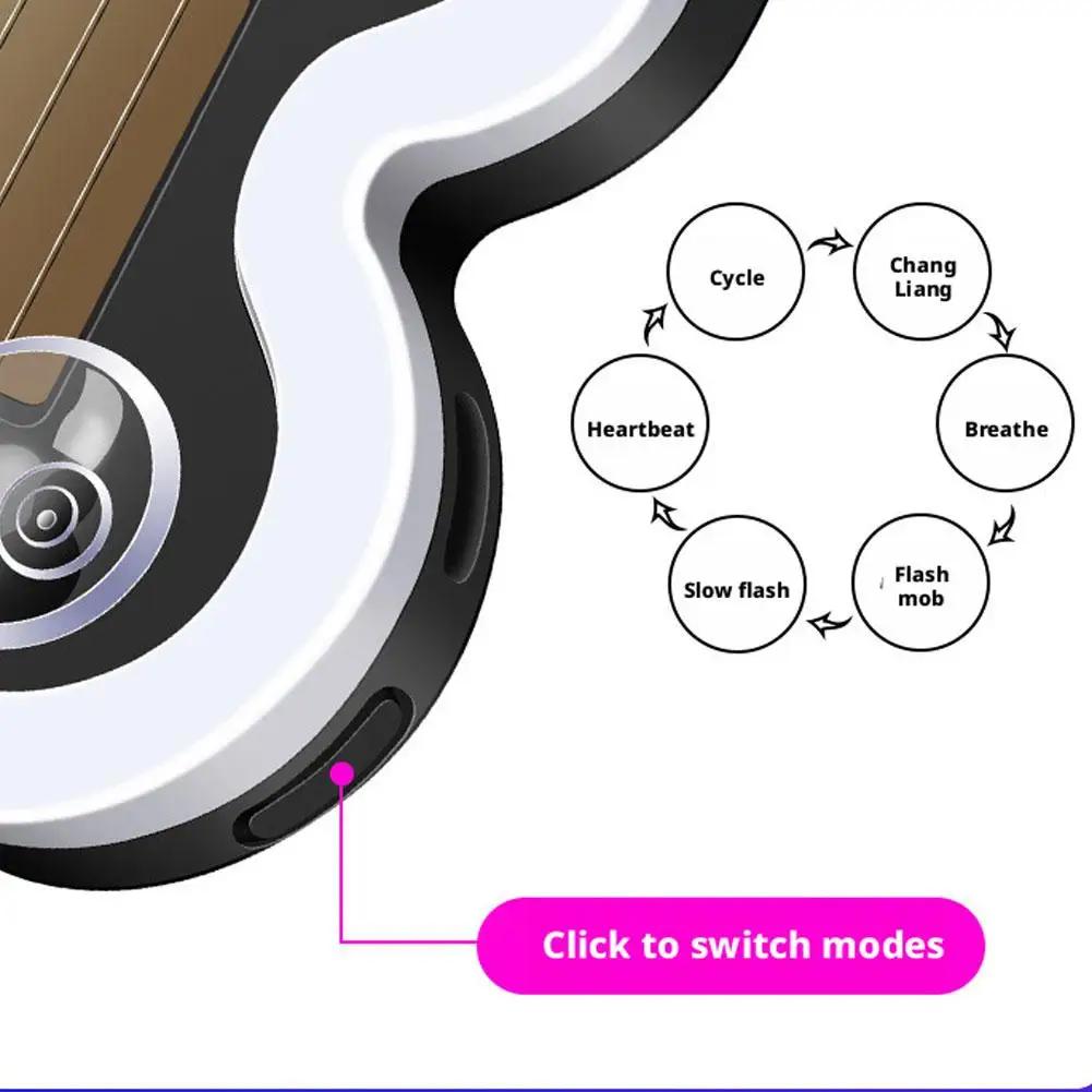 Car Window Wireless LED Ambient Light 5V USB & Solar Powered Butterfly Shaped Neon Lamp for Night Driving Interior Decor Accessories Romantic Gift