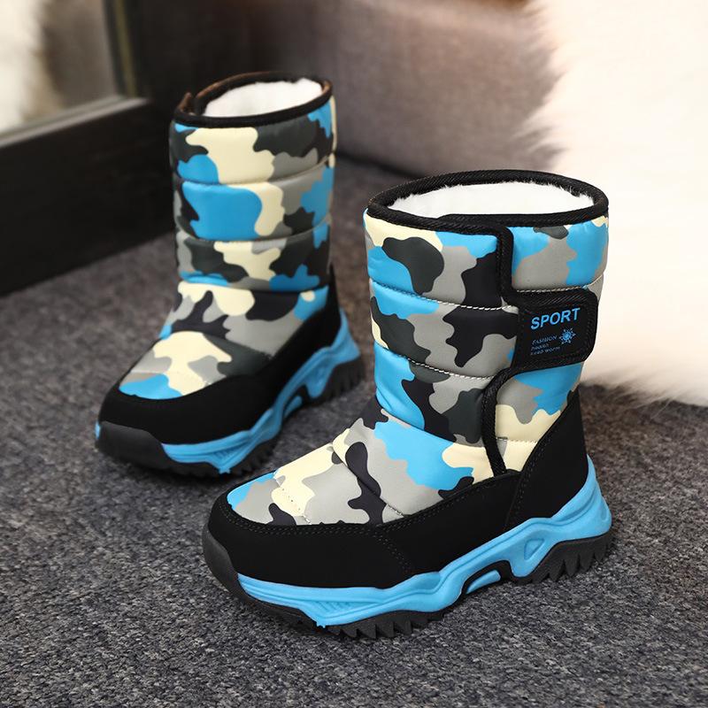 5 colors kids classmates autumn and winter new boys casual warm big children boots children snow boots 2025