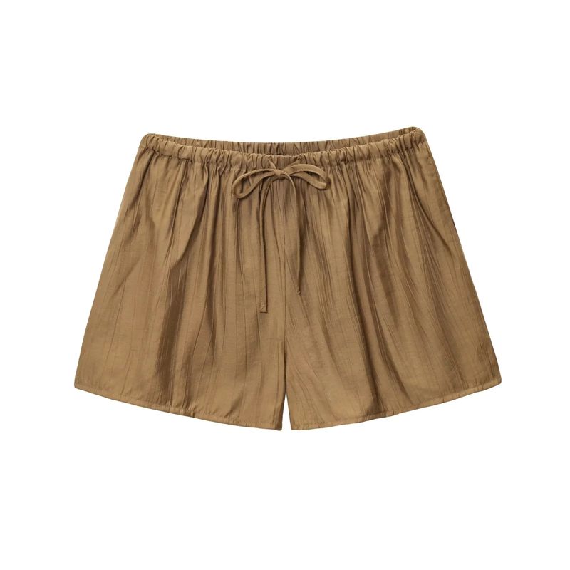 Casual Suit Women's Wrinkle Effect Kimono Coat 5427733 Wrinkle Effect Shorts 1255451