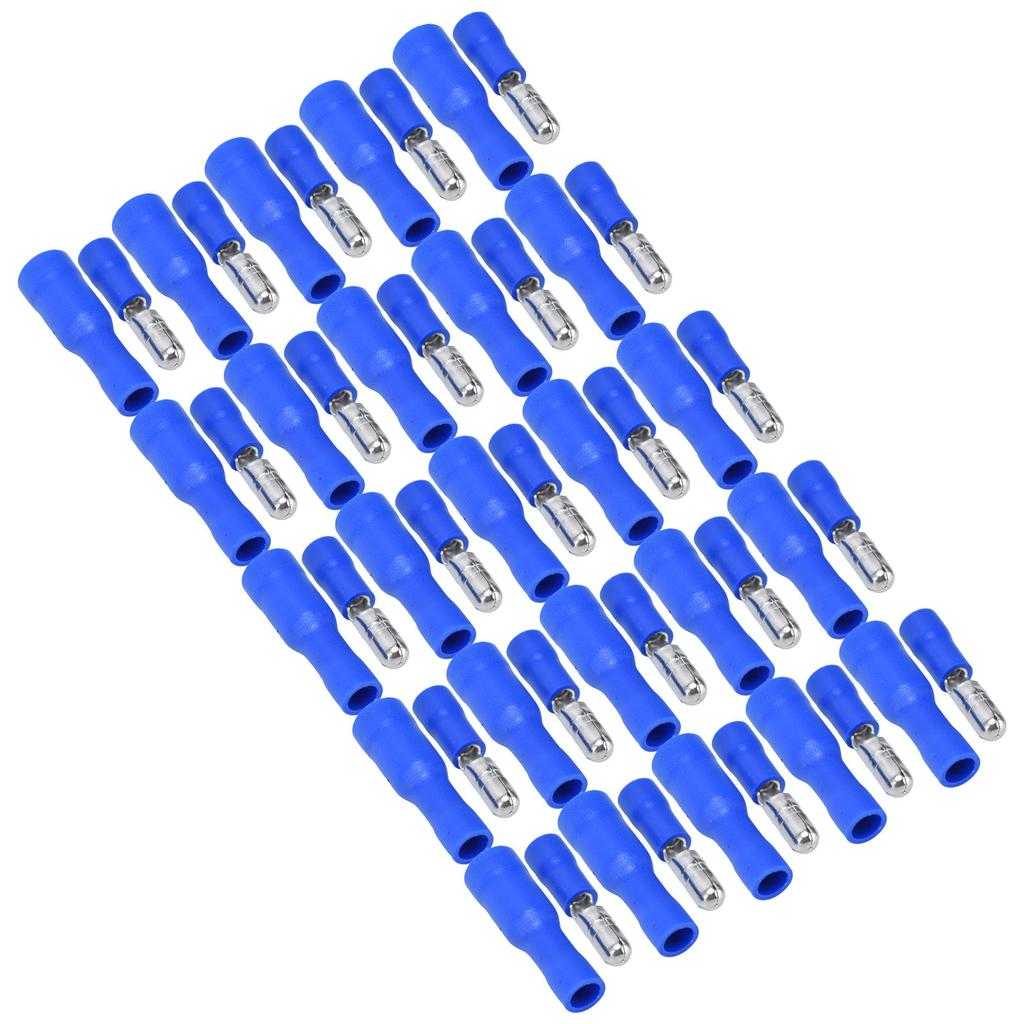 25 Pairs Insulated Wire Terminal Male Female Quick Crimp Electrical Butt Connector for 16‑14AWG
