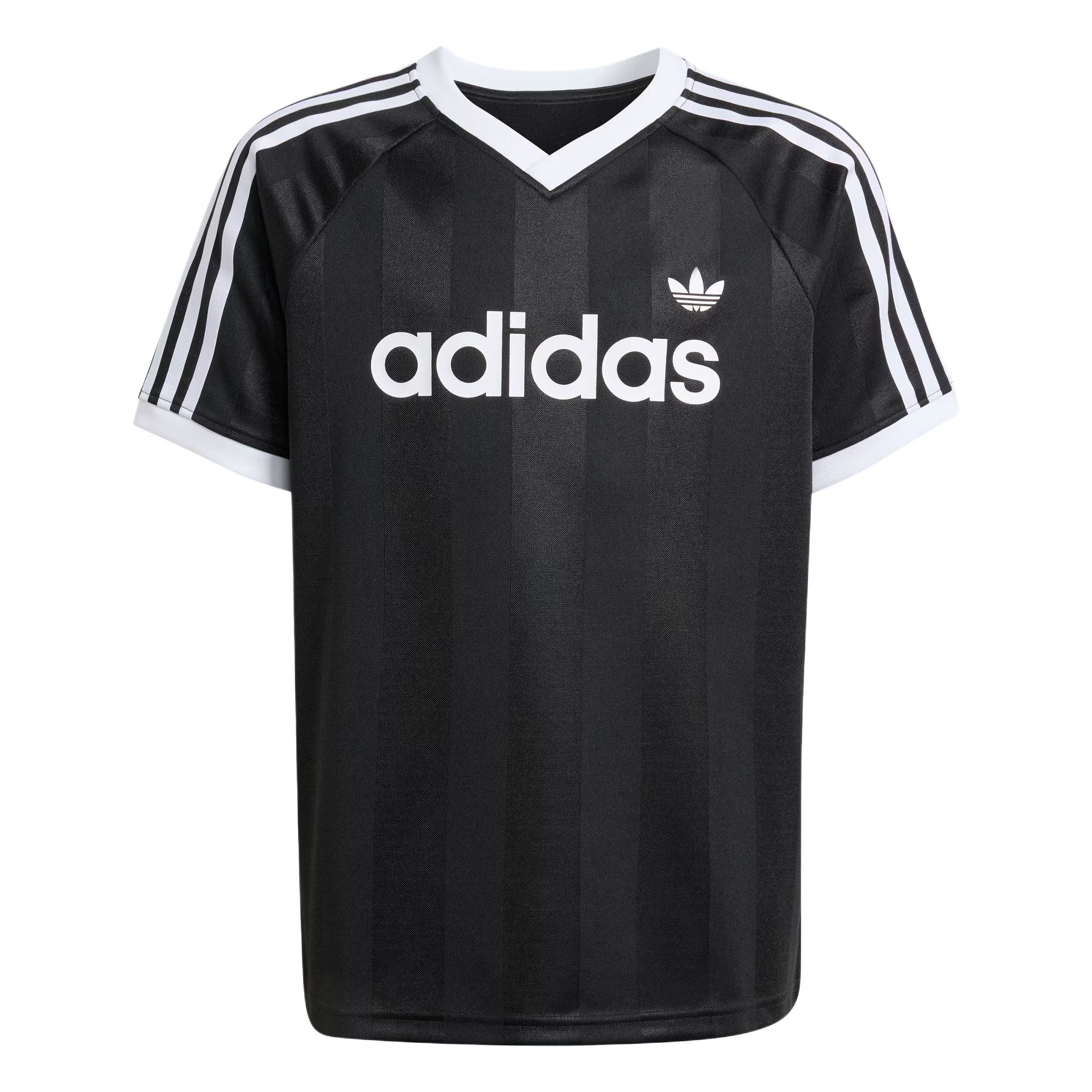 Adidas Originals Loose Jersey Short Sleeve V-Neck T-Shirt Kids tops KG5300 128