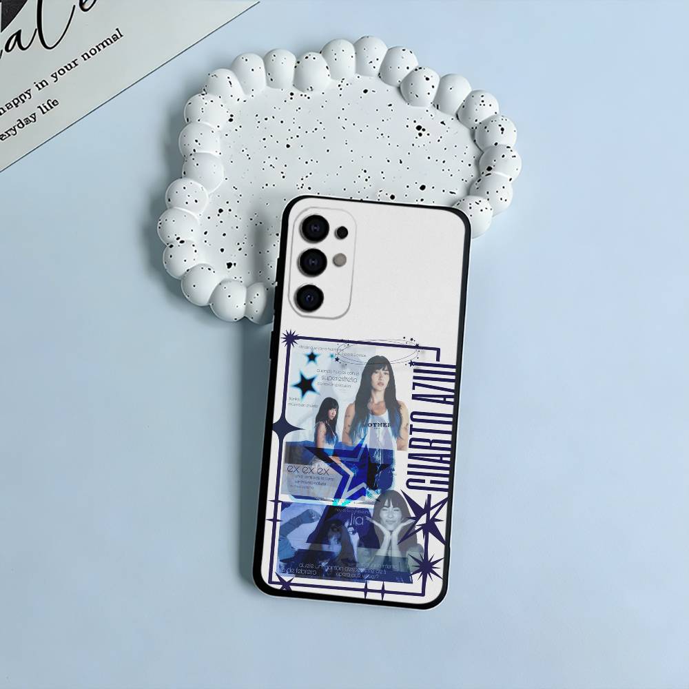 

C- Cuarto Aitana Azul Black Soft Silicone Phone Case for Samsung S25, S24, S21, S22, S23, S30, Ultra, S20, Plus, FE, Lite Samsung S21Ultra