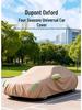 Thickened Oxford Car Cover: Full Protection & Heat Insulation with Cotton Layer