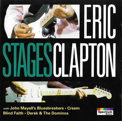 CD ERIC CLAPTON - Stages 5500282 Spectrum Music 1993 Germany Rock Used