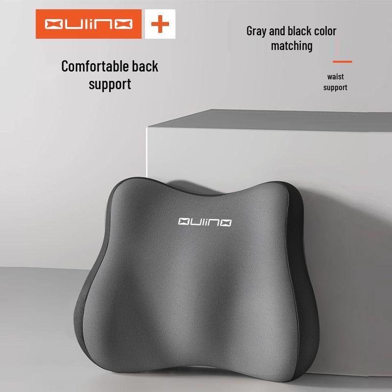 Ergonomický bederní podpůrný polštář pro kancelářskou židli a auto