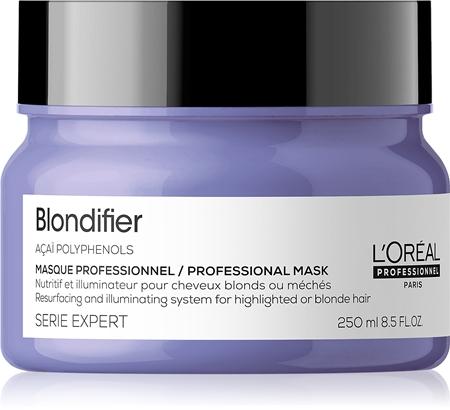 

L Oréal Professionnel Serie Expert Blondifier восстанавливающая и восстанавливающая маска для светлых и мелированных волос. TU прозрачный