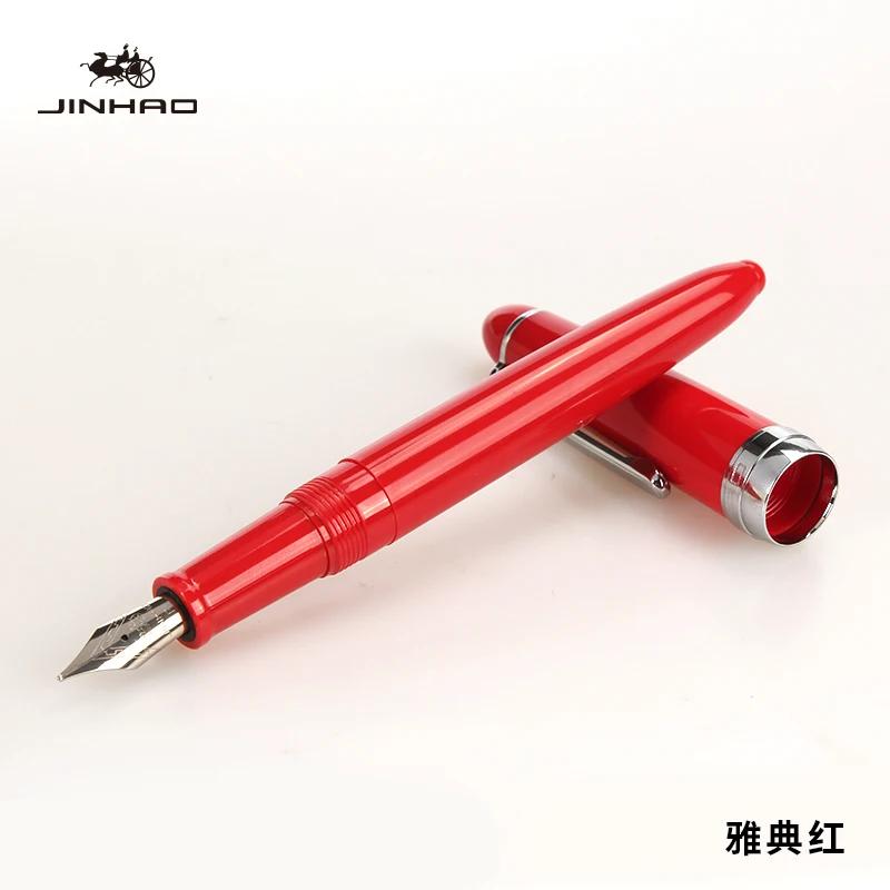 2020 Nowość Uroczy Przezroczysty Kolor Pióro Wieczne z Końcówką F 0,5mm Żywiczne Pióra na Atrament do Pisania Artykuły Szkolne artykuły papiernicze