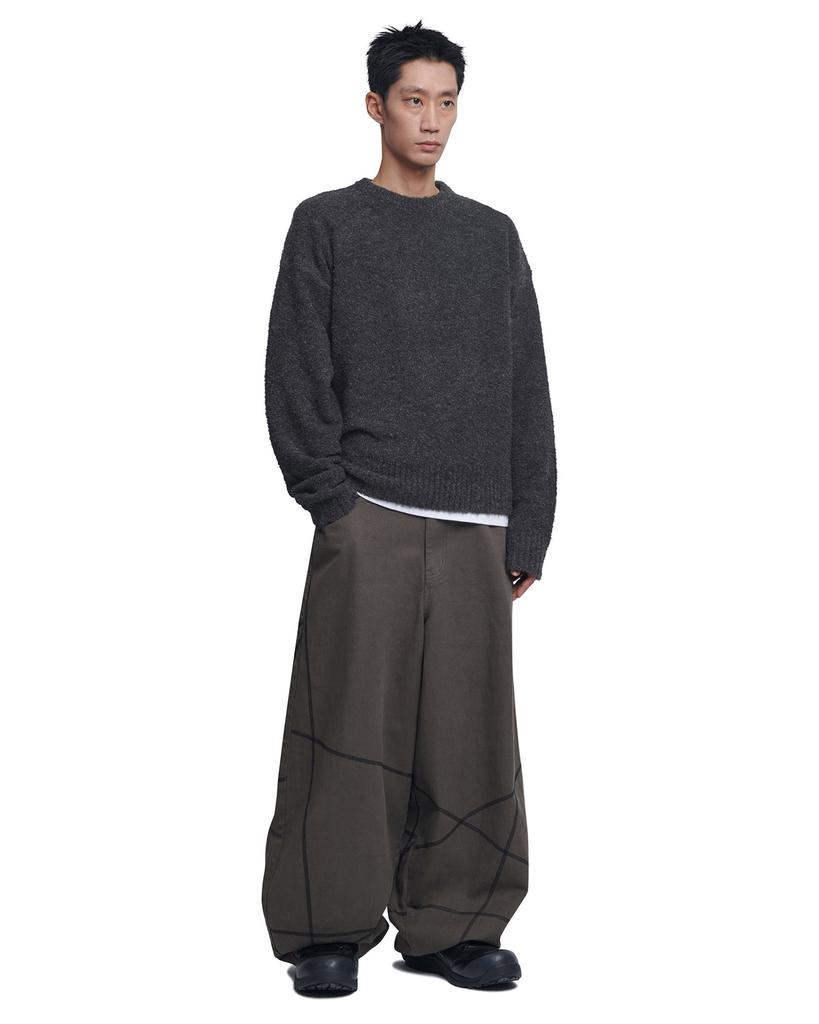 Nomaenyueol S.L Wide Pants - Charcoal