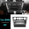 Kohlefaser-Innenaufkleber für BMW 6er Reihe E63 E64 2004 2005 2006 2007 2008 2009 2010 Auto Armaturenbrett Verkleidung AC CD Panel Abdeckung