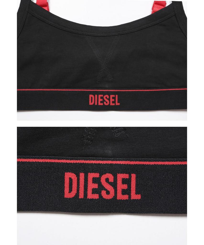 Diesel XS Size Perfect Day Women's Bra, Wireless, (Japan M), Red, Mother's Gift.