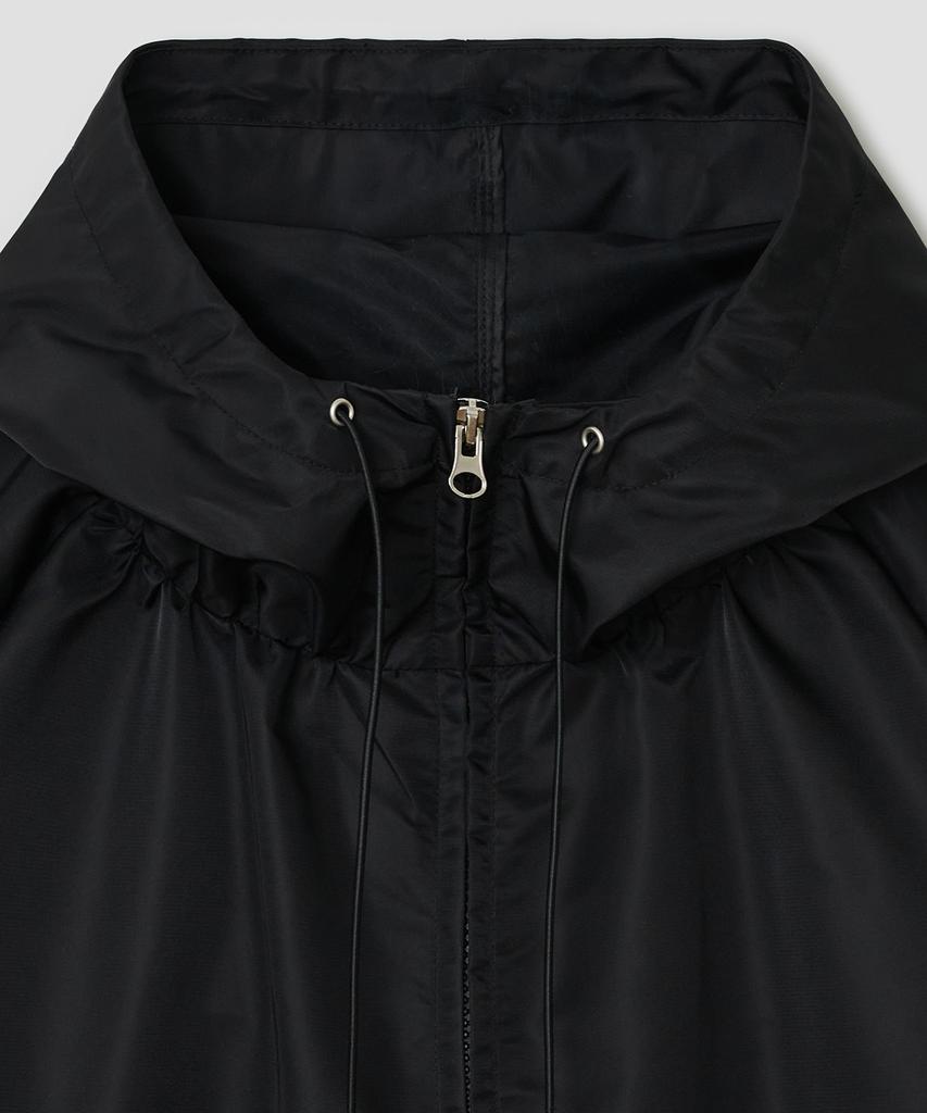 TYPESERVICE Drawstring Hood Jacket [Black]