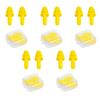 5Pairs Soft Ear Plug Waterproof Comfort Colorful Silicone Earplugs Ear Protection Sound Insulation Anti-Noise for Sleep Swimming