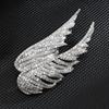 Flying Wings Together, Elegant And Luxurious Brooch, Full Of Zircon Brooch, Copper-Plated Real Gold, Wholesale By The Manufacturer, One Piece Is Sent