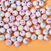 Acrylic Letter Beads for Kids' Jewelry Making – Educational DIY Beading Accessories