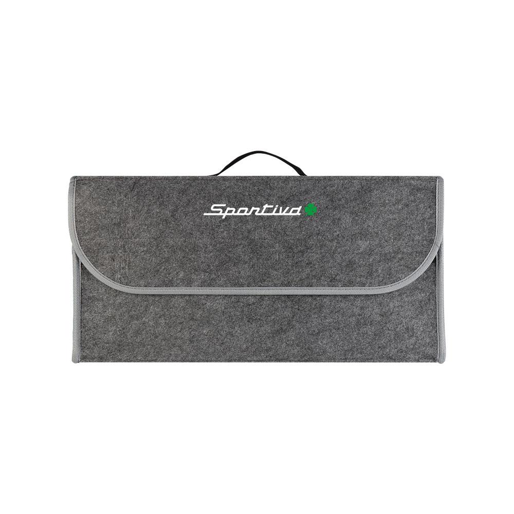1pc Anti Slip Soft Felt Storage Box Car Trunk Organizer Foldable Box For Alfa Romeo Giulietta GT 159 147 Sportiva Accessories