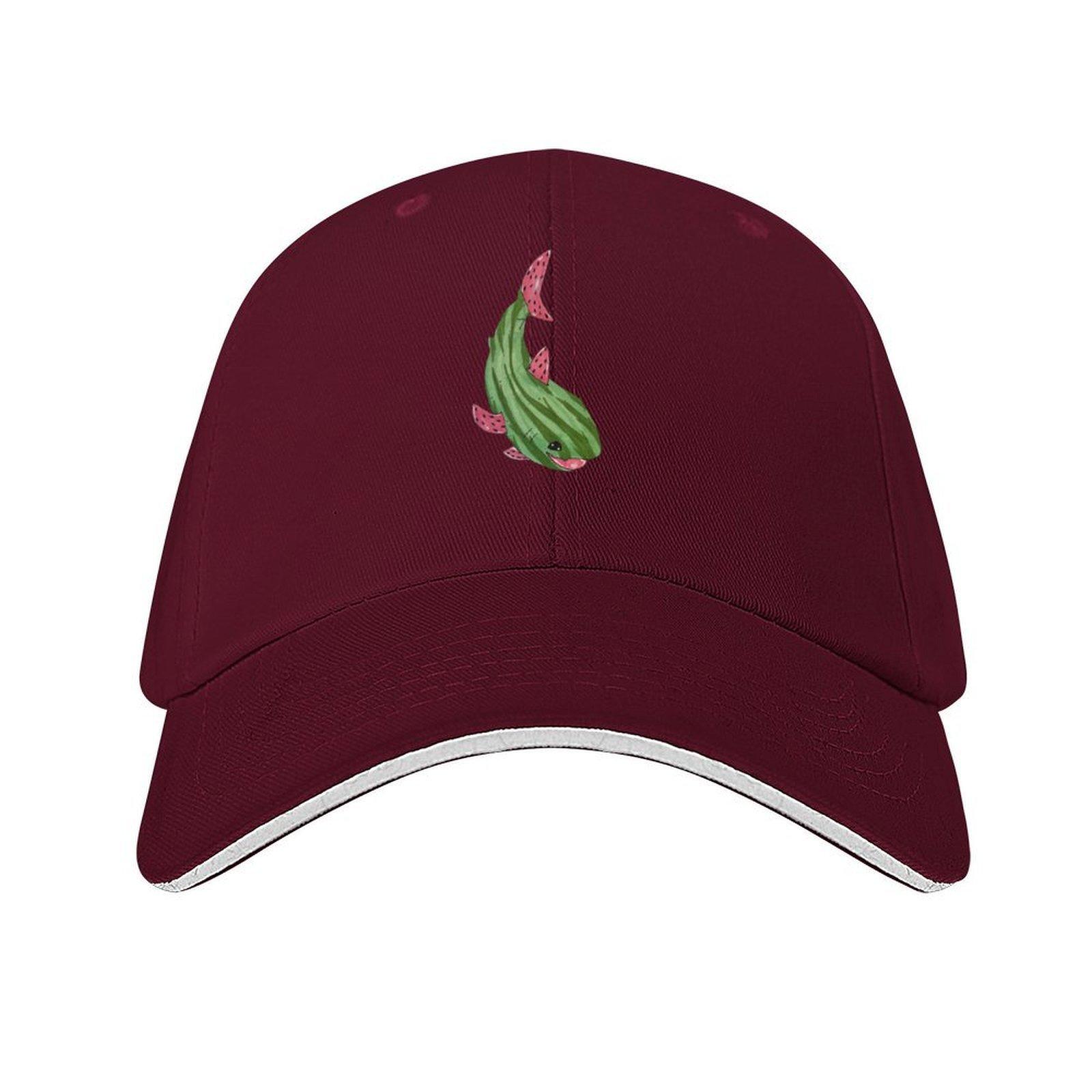 

Watermelon shark Baseball Cap Dropshipping Sports Cap Trucker Hat New In Hat Unisexs Caps Womens