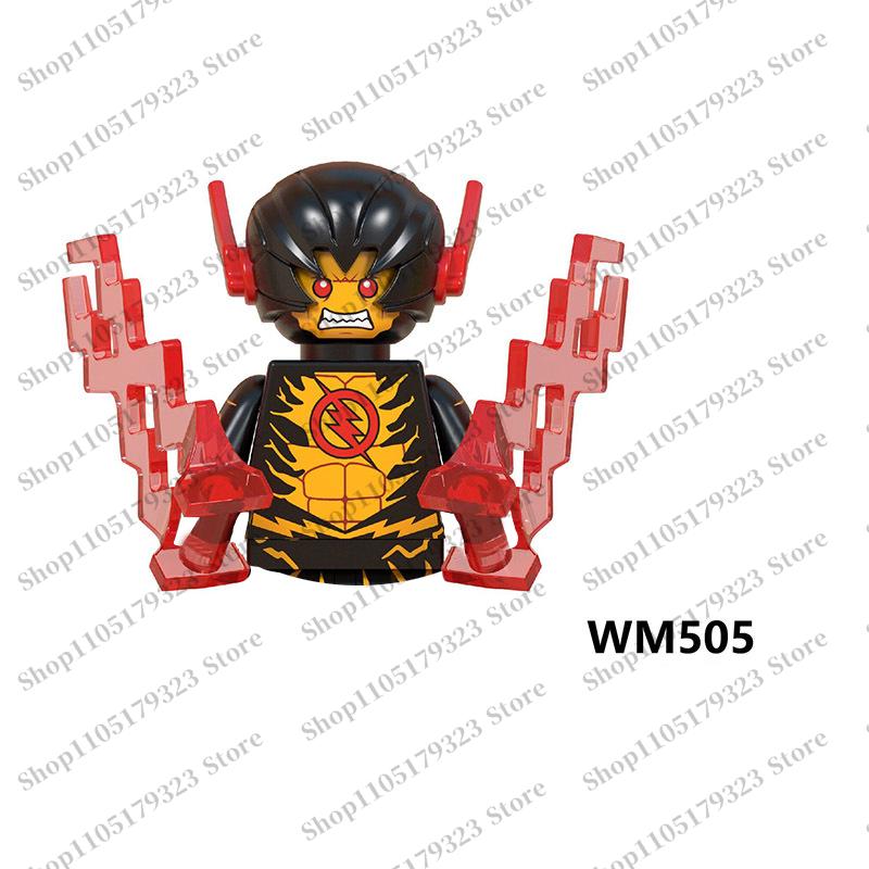 Hot toy dolls building block Mini action Superhero The Flash Superman Brick block toys children's toys gifts