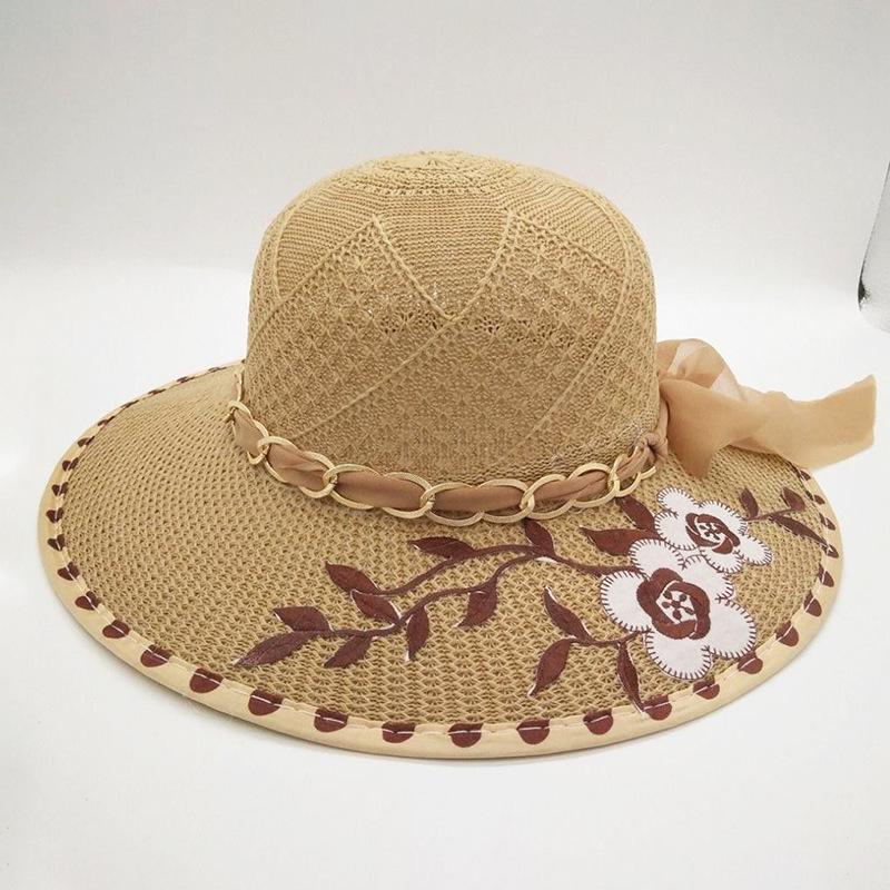 2023 Women's Foldable Wide Brim Summer Sun Hat – Stylish UV Protection