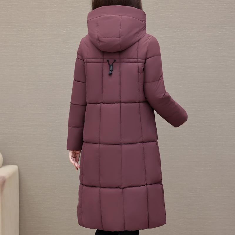 Fashion Winter Long Coat Female Clothes Hooded Thick Warm Casual Winter Jacket Women's Parkas