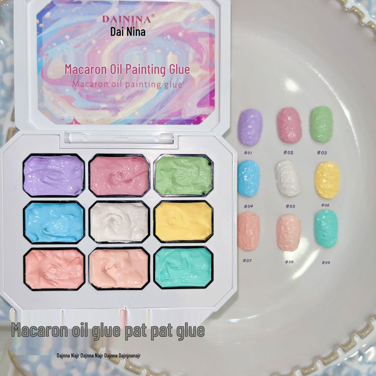 

Бестселлер нейл-арта: Гель для масляной живописи «Макарон» для 3D-текстуры и цвета, совместимый с пудрой