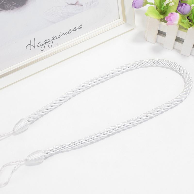 

Новые аксессуары для кисточек и веревок для завязывания штор белый