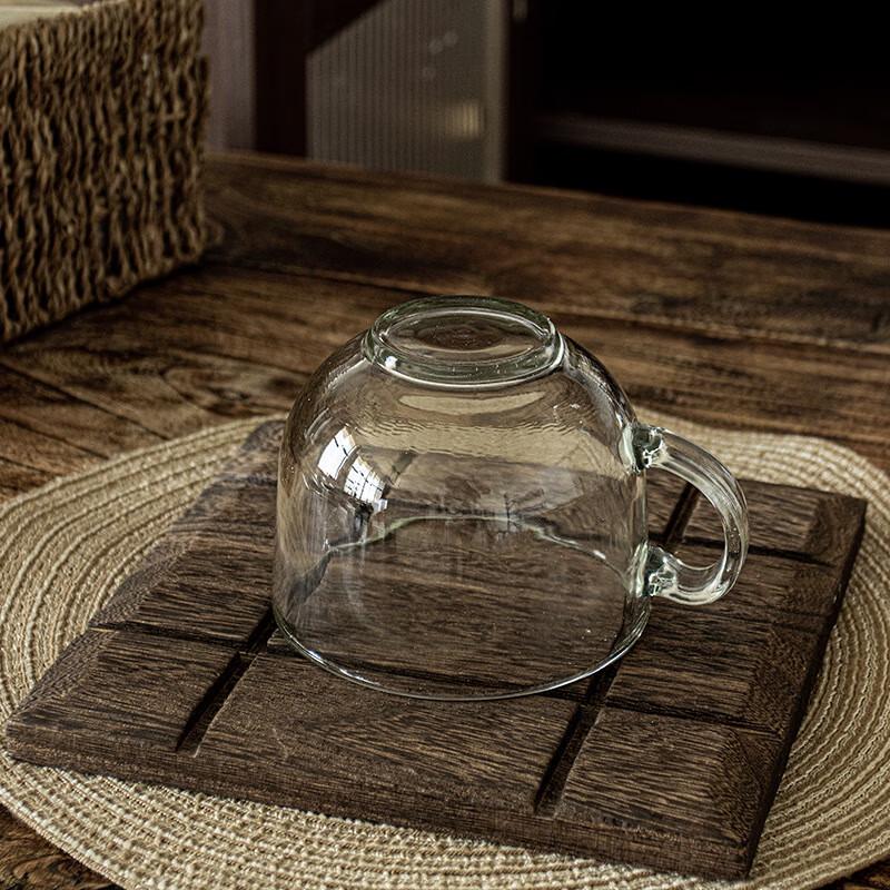 Shangqi Transparent Glass Mug Set with Handle