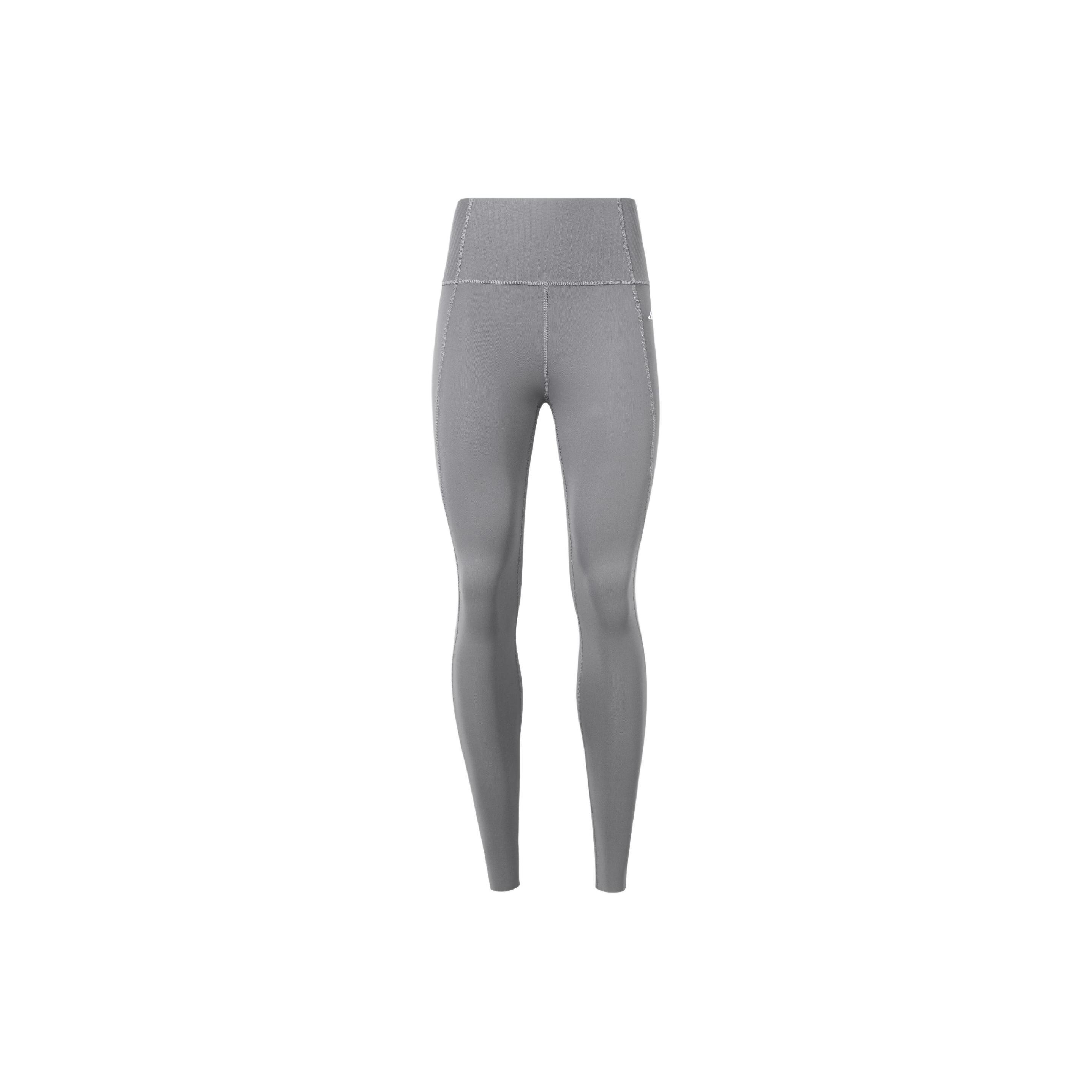 

New Adidas Optime Sports Pants Women s Gray JJ2857 M
